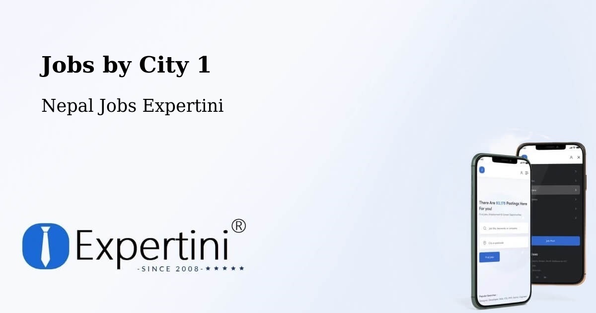 City Jobs in Nepal - Expertini